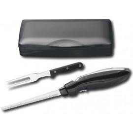 Hamilton Beach Electric Knife with Stainless Steel Blade and Ergonomically Designed Handle for Easy Grip with a Sturdy Neat Case Bonus Free Carving Fork Included B00GJVA8I8