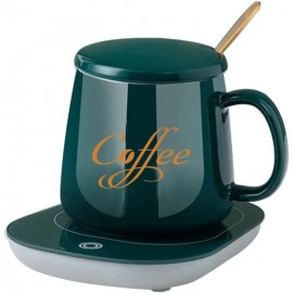 JIEKOYG Coffee Mug Warmer,Smart Coffee Cup Warmer Set with Cup Auto On Off B09NW5B8V1
