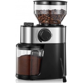 Coffee Grinder Electric FOHERE Coffee Bean Grinder with 18 Precise Grind Settings 2-14 Cup for Drip Percolator French Press Espresso and Turkish Coffee Makers Black B09TRJMPR7