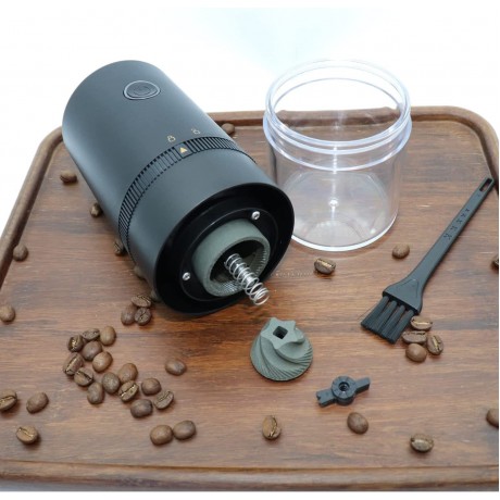 Electric Coffee Grinder for Beans Burr Grinder 4 Cups White& Black B09Z87DGHH