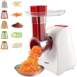 Electric Slicer ASLATT Salad Shooter for Home Kitchen Use One-Touch Control Cheese Shredder Salad Maker Machine for Fruits Vegetables Cheese Grater with 5 Attachments BH2206 B08X4CC9C6