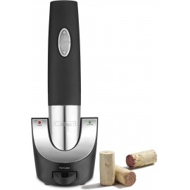 Cuisinart Vacuum Sealer Cordless Wine Opener One Size Black B01JCECJAI