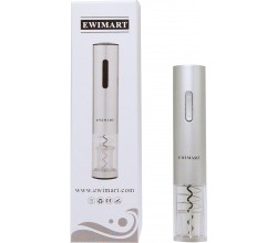 EWIMART Electric Wine Bottle Opener Silver Color C 