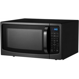 1.6 Cu.ft Black Stainless Steel Digital Microwave Oven Countertop Microwave Oven B0B1MHNJKP