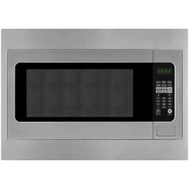 FORTE F2422MV5SS 24" 5 Series 2.2 cu. ft. Capacity Countertop Microwave with F27MVTKSS 27" Built-In Trim Kit in Stainless Steel B09CQF95FG