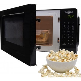 Total Chef Microwave Oven 700 Watts 0.7 Cubic Foot 20 L Digital Touchscreen Controls 6 Pre-set Cooking Modes for Potato Popcorn Pizza Beverages Frozen Dinners Reheat Defrost B07ZQJTJ2L
