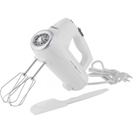 Cuisinart CHM-3 Electronic Hand Mixer 3-Speed White DISCONTINUED BY MANUFACTURER B00064NDY0