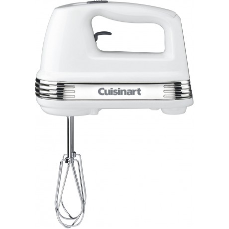 Cuisinart HM-50 Power Advantage 5-Speed Hand Mixer White Certified Refurbished B07PCVFB7D