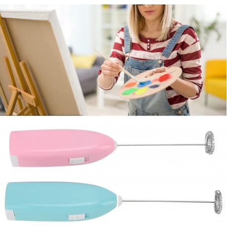 Electric Whisk Multi Purpose Stainless Steel Durable Rustproof Mini Hand Mixer Fast Motor for Paint for Beverage for Pigment B09VYX2QK5