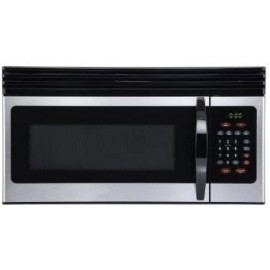1.6 Cu. ft. Over-The-Range Microwave Oven with Top Mount Air Recirculation Vent Stainless Steel B09RX1DKGN