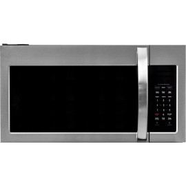 FORTÉ F3015MVC5SS 1.5 cu. ft. Capacity 5 Series Over the Range Microwave Oven with 1000 Cooking Watts True Convection 300 CFM in Stainless Steel B09DF5LK7S