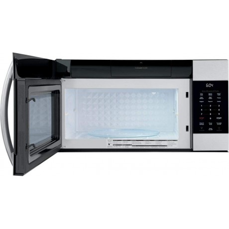 FRIGIDAIRE FGMV17WNVF Over The Range Microwave Oven with 1.7 cu. ft. Capacity in SmudgeProof Stainless Steel B07R7RTCC7