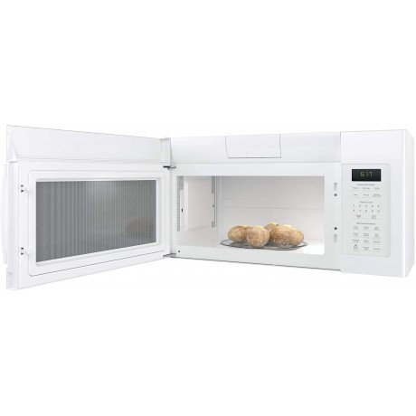 GE 1.7 Cu. Ft. White Over-The-Range Microwave Oven B01I2NSR7Y