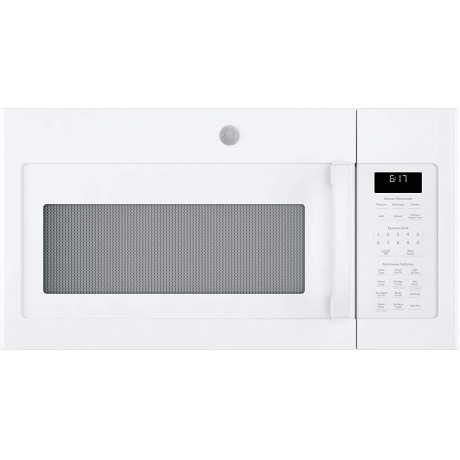GE 1.7 Cu. Ft. White Over-The-Range Microwave Oven B01I2NSR7Y