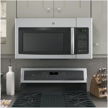 GE MICROWAVES 1.6 Cu. ft. Over-The-Range Microwave Oven Stainless 950 Watts B01HC41SD4