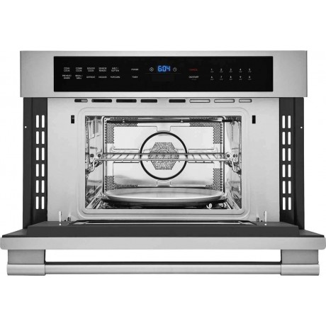 FRIGIDAIRE FPMO3077TF Professional 30'' Built-in Convection Microwave Oven with Drop-Down Door Stainless Steel B07FP5KP9J