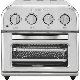 Cuisinart TOA-28 Compact Convection Toaster Oven Airfryer 12.5" x 15.5" x 11.5" Stainless Steel B07WLSQPM5