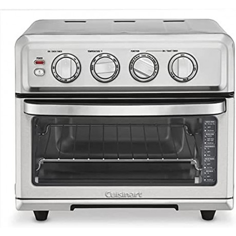 Cuisinart TOA-70 AirFryer Toaster Oven with Grill Stainless Steel Bundle with 1 YR CPS Enhanced Protection Pack B09R842S8N