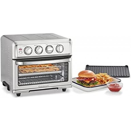 Cuisinart TOA-70 AirFryer Toaster Oven with Grill Stainless Steel Bundle with 1 YR CPS Enhanced Protection Pack B09R842S8N