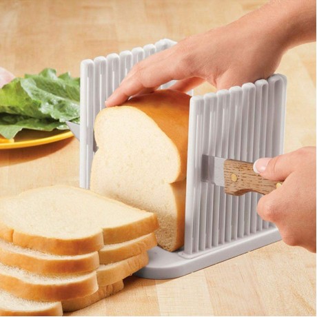 Richmom Bread Slice plastic Toast Slicer Kitchen Tool Guide Cutter Slicing Sheet B07SWR5JGX