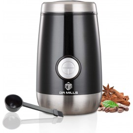 DR MILLS DM-7445 Electric Dried Spice and Coffee Grinder Blade & cup made with SUS304 stianlees steel B084Z3R4S2