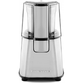 Ovente Electric Coffee & Tea Grinder Mill 2.1 Ounce Fresh Grind with 2 Blade Stainless Steel Grinding Bowl Fast Grinding with 200 Watt Powered Motor Perfect for Beans Spices Nuts Silver CG620S B077GDDFKP