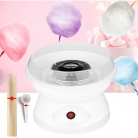 Cotton Candy Maker Homemade Portable White Cotton Candy Machine for Kids Birthday Party Christmas Gift B09Y5KQYWL