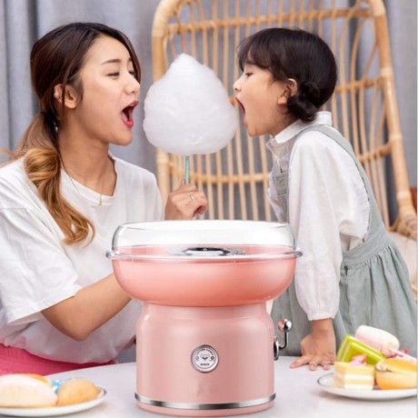 GMRZ Colorful Mini Cotton Candy Machine for Kids Sugar Free Sweet Life Family Home Party DIY Cotton Candy Maker B08HVJ4D59