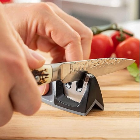 Knife Sharpener Set Kitchen Accessories Slip Slot Knife Non Design Premium 3 Chef Kitchen Sharpener Kitchen，Dining & Bar Kitchen Decorations B0B5R24R2W