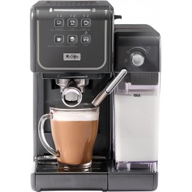Mr. Coffee 2168819 One-Touch Coffeehouse Espresso Cappuccino and Latter Maker 18 Oz Grey B09R5ZP81W