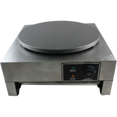 Electric Crepe Maker,Electric Pancakes Baker Machine,16 Electric Nonstick Crepe Pan 110V 3KW for Blintzes Eggs and Pancakes +Wooden Spatula B07ZGH2647