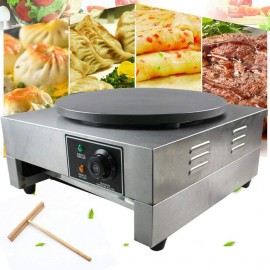 Pancake Maker Electric Crepe Pancake Maker Machine 15.7" Heating Plate Commercial Nonstick Electric Crepe Maker Pancake Machine Adjustable Temperature 50-300℃122-572℉ 110V 3000W US STOCK B09DPLW325