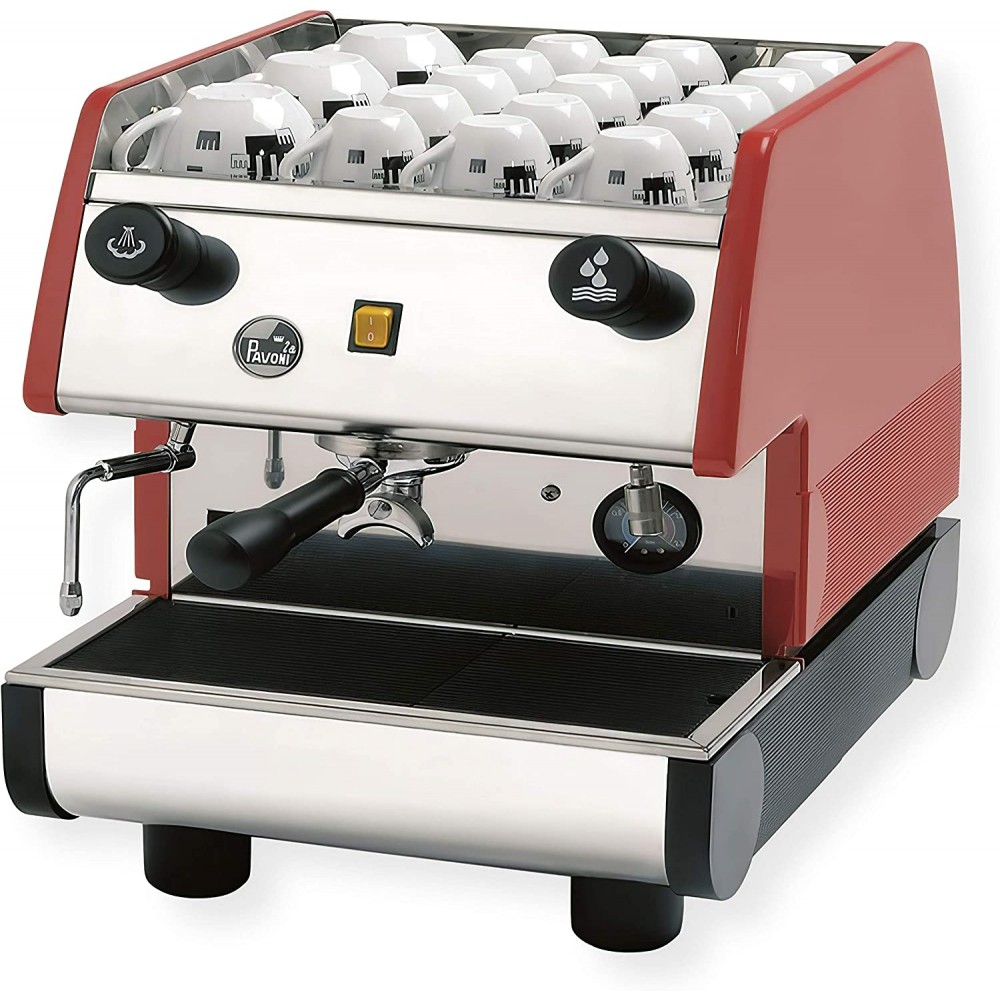 la Pavoni 1 Group Commercial Espresso Cappuccino Machine 22 H x 15W x 21D Red B002X8RI7U