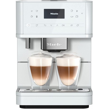 NEW Miele CM 6160 MilkPerfection Automatic Wifi Coffee Maker & Espresso Machine Combo Lotus White Grinder Milk Frother B09BG7CR9C