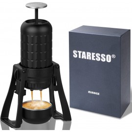STARESSO Portable Coffee Maker Specialty Portable Espresso Coffee Machine Travel Coffee Maker Car Manually Coffee Maker Camping Gadgets Coffee Gifts for Coffee Lovers B09HH3LJQN