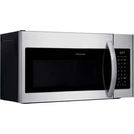 FRIGIDAIRE FFMV1846VS 30 Stainless Steel Over The Range Microwave with 1.8 cu. ft. Capacity 1000 Cooking Watts Child Lock and 300 CFM B0873ZMKQT