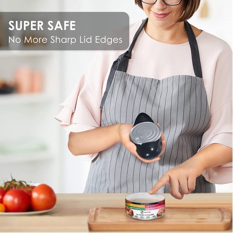Electric Can Opener One-Touch Switch Can Opener Safe Smooth No Sharp Edges Can Opener for Almost Size Can Can Opener Electric Best Kitchen Gadgets for Chefs Arthritis and Seniors B0B1HW83RG